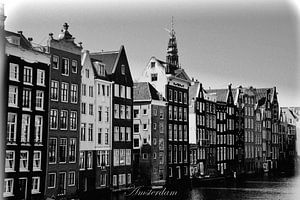 Schwarz und Weiß Amsterdam
