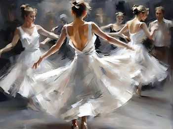 Harmonie in Beweging: Balletles bij de Spiegel