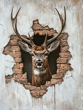Peek-Antlers van OMG Art