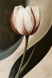 Tulip abstract by Imagine