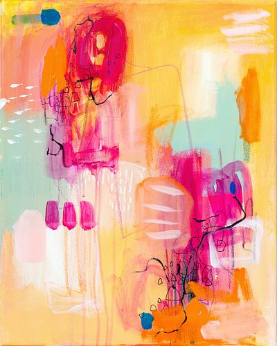 Didn't see it coming - abstract painting