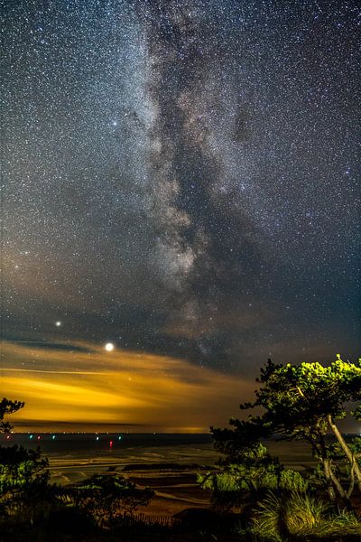 Night sky van Marjolein van Roosmalen
