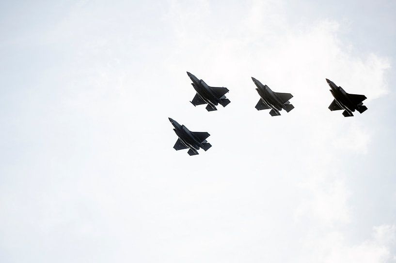 Sail 2025 Amsterdam F35 fighter jets by Richard Wareham