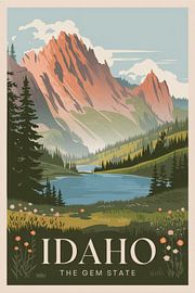 Idaho sur Poster Art Shop