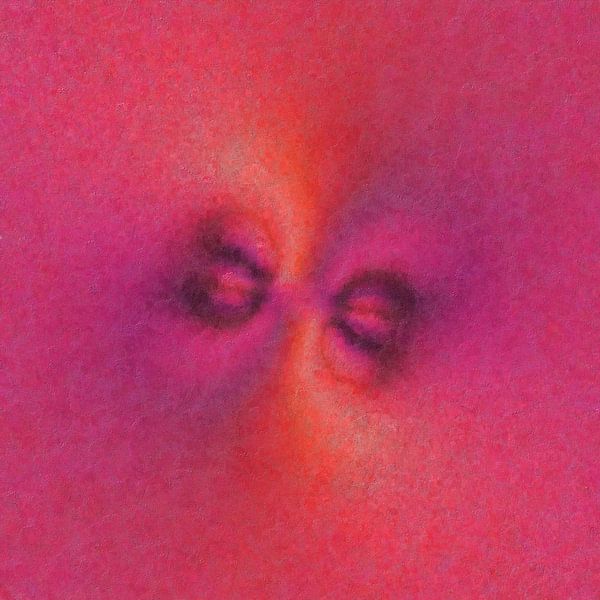 Abstract in rode tinten van Maurice Dawson
