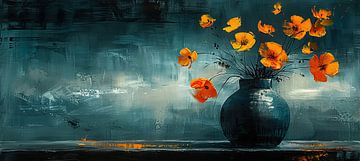 Stilleben mit Blumen 8581 von Kunst Laune