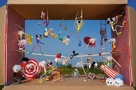 Fubby ist im Zirkus mit allen möglichen Nummern. Suche Platte mit Aktion.