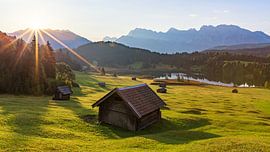 Karwendelgebirge von Karin Luttmer