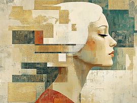 Das Gesicht der Frauen von Blickfänger Gemälde