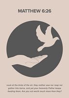 Look at the Birds - Inspirerend Christelijk Bijbelvers