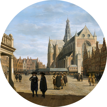 De Grote Markt, Haarlem, Gerrit Berckheyde