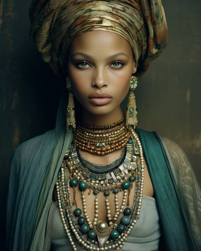 Blikvanger: Afrikaanse vrouw