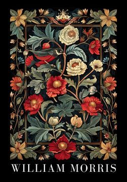 William Morris Poster von Niklas Maximilian