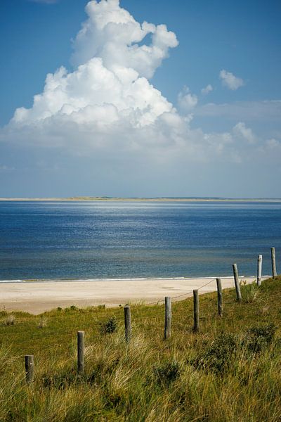 View from Texel to Vlieland by Jan