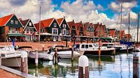 Hafen von Volendam von Digital Art Nederland Miniaturansicht