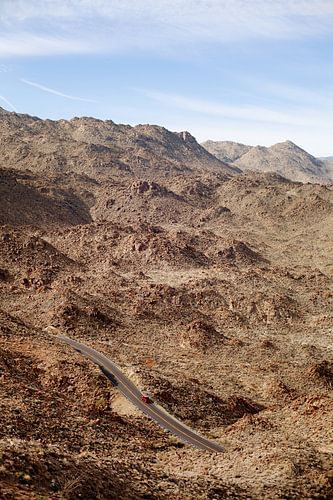 lonley car, Kalifornien, USA