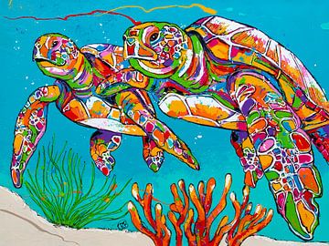 Underwater hug by Happy Paintings
