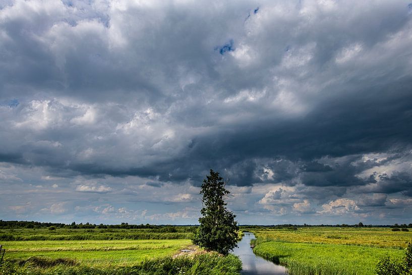 Landscapes and Cloudscapes over Drente by Brian Morgan