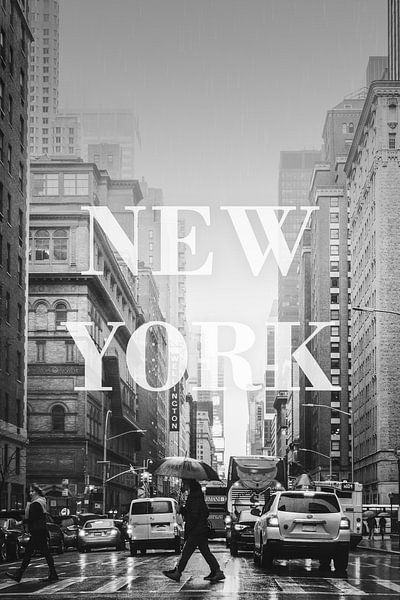 Les villes sous la pluie : New York par Christian Müringer