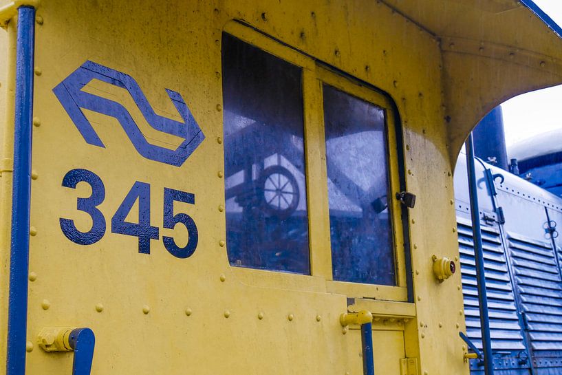 Musée du chemin de fer - Locomotive 345 par Wout van den Berg