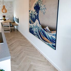 Photo de nos clients: La grande vague de Kanagawa, Hokusai, sur artframe