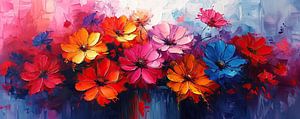 Kleurrijk Stilleven | Floral Chroma Burst