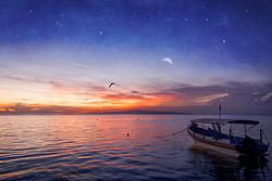 Sanur Beach - Bali - Abendstimmung bei Sonnenuntergang