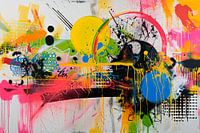 Abstract painting - dynamic