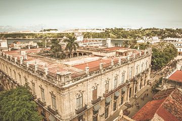 vieux bâtiment à La Havane, Cuba