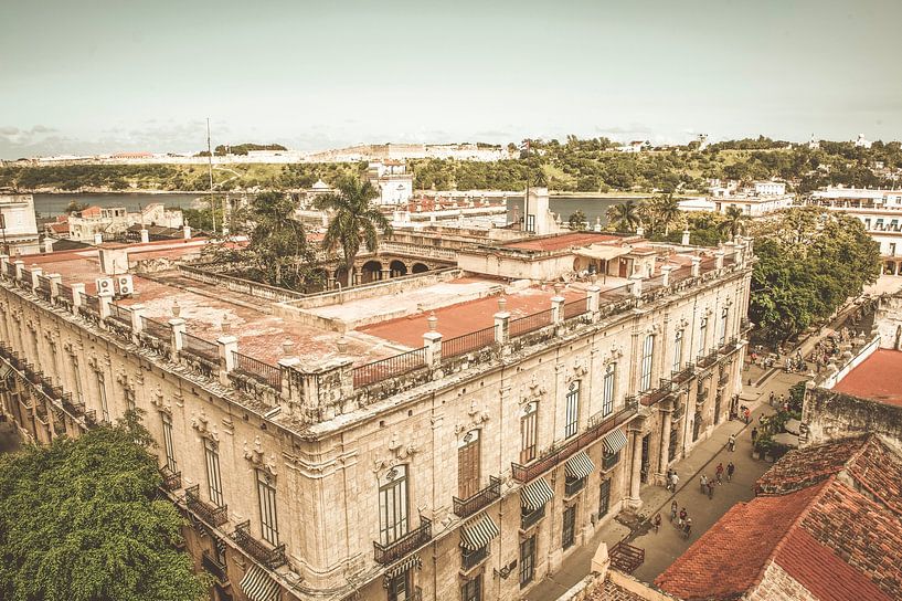 old building in Havana Cuba by Emily Van Den Broucke