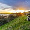 Lever du soleil à Veere sur Danny Bastiaanse