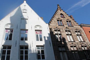 Bruges houses Belgium by Tatjana Korneeva