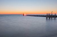 Zonsopkomst vluchthaven Wijdenes