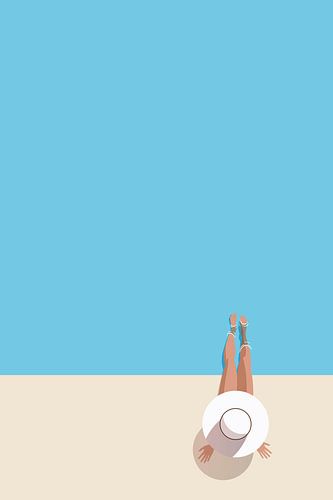 Aqua Escape bleu clair