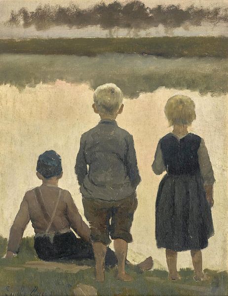 Study for The Passing Ship, Emile Claus by Masterful Masters