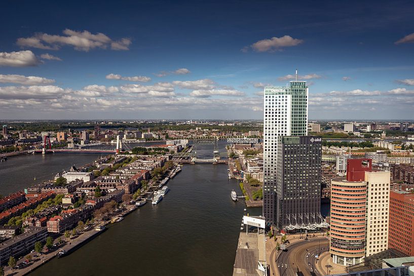 Brücke Stadt Rotterdam von Ronne Vinkx