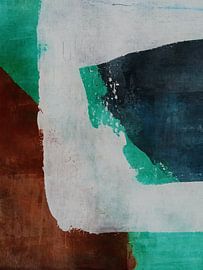 Rustic Abstract 5 von Georgia Chagas