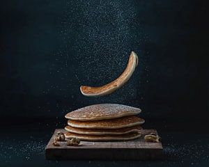 Stillleben Pfannkuchen