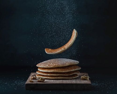 Still life pancakes