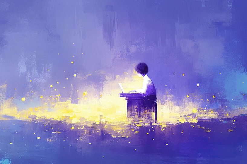 Abstract Work environment by ARTEO Paintings