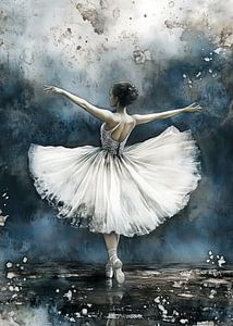 Ballet Dancer watercolor painting #dancer