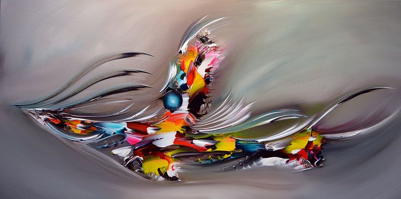 Colorful Thoiughts by Gena Theheartofart