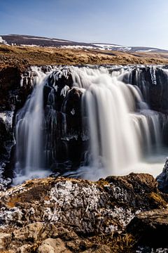 Kolugljúfur Canyon, IJsland van VeraMarjoleine fotografie