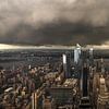 Nuages de tonnerre au-dessus de Manhattan New York sur Anouschka Hendriks