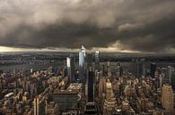 Thunderstorm clouds over Manhattan New York by Anouschka Hendriks thumbnail