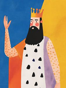 Le roi à la barbe