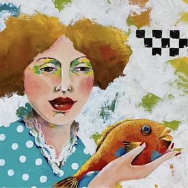 me and my fish by Eveline van Rooy