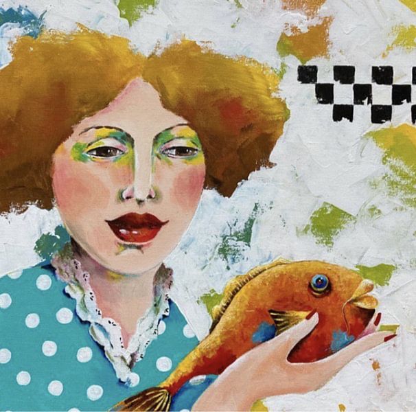 me and my fish by Eveline van Rooy