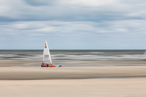 Beach sailing
