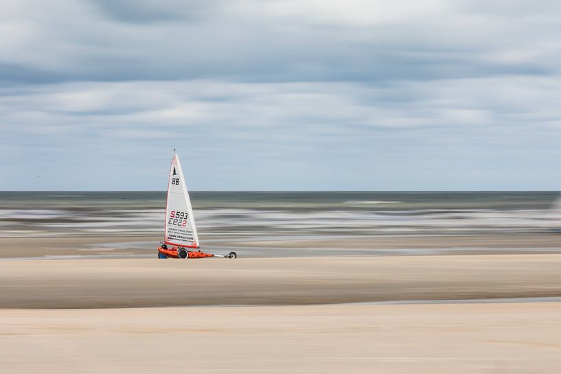 Strandzeilen van Ingrid Van Damme fotografie